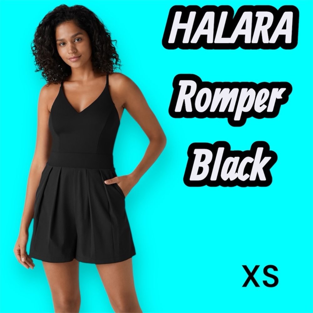 HALARA Black Romper XS NWT